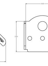 RideTech Upper Bolt-On 4 Link Bridge Mount                                     - 90000242 - Image 2