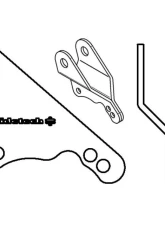 Ridetech Ford 8" | 9" Panhard Bar Bracket                                     - 90001891 - Image 2