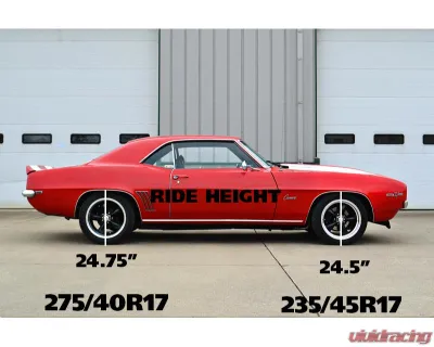 Ridetech 2" Drop Composite Leaf Spring Kit Chevrolet Camaro | Nova | Pontiac Firebird 1967-1974 - 11164800