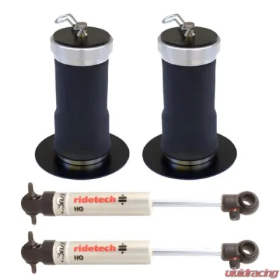 Ridetech Rear CoolRide Kit Air Springs Shocks GM A-Body 1964-1972 - 11224010
