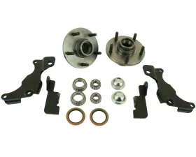 Ridetech TruTurn Front Brake Retention Kit Chevrolet Corvette 1965-1982