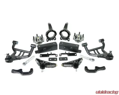 Ridetech Front SLA Suspension System Ford Mustang w/ Aftermarket K-Member 1979-1993 - 12122650