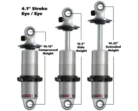Ridetech HQ Series Coilover Shock w/ 4.1