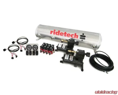 RideTech Compressor Leveling System 5 Gallon 4-Way Analog Air Ride Buick Electra | Chevrolet Bel Air 1955-1972 - 30154100