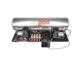 Ridetech RidePro E5 Air Ride Suspension Control System w/ 5 Gallon Dual Compressor AirPod & 1/4
