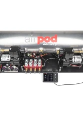 Ridetech RidePro E5 Air Ride Suspension Control System w/ 5 Gallon Dual Compressor AirPod & 1/4" Valves                                     - 30514100 - Image 4