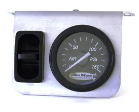 Ridetech Single Analog Control Panel w/ Electrical Pneumatic Switch