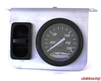 Ridetech Single Analog Control Panel w/ Electrical Pneumatic Switch - 31191500