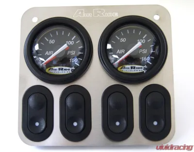 Ridetech 4-Way RidePro Air Suspension Control Panel - 31194000