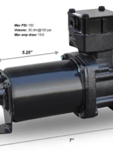 Ridetech Thomas Air Compressor Model 319 Mounting Clamp                                     - 31920002 - Image 2
