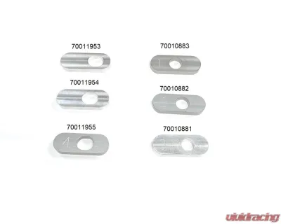 Ridetech .250" Offset 6 Control Arm Caster Slugs Chevrolet Corvette | G-Body | S10 1963-2003 - 70011953