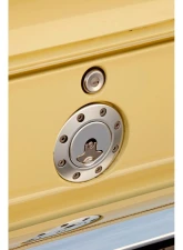 Ridetech Clear Anodized Locking Gas Cap Chevrolet Camaro 1967-1968                                     - 81000032 - Image 5