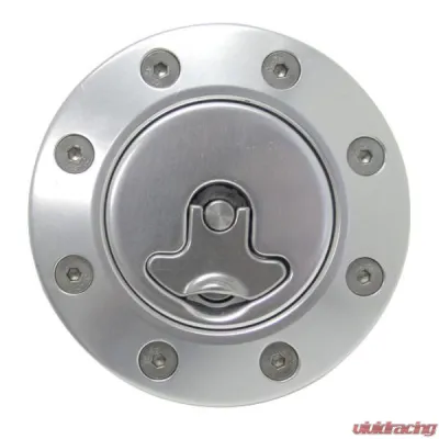 Ridetech Universal Clear Anodized Locking Gas Cap - 81000034