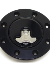 Ridetech Black Anodized Locking Gas Cap Chevrolet Chevy II 1962-1967                                     - 81000040 - Image 3