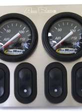 RideTech 5 Gallon Dual Compressor 3/8" Big Red Valves Analog Air Ride Suspension Control System                                     - 30154700 - Image 3