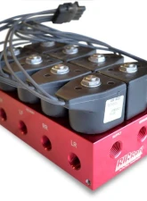 RideTech 5 Gallon Dual Compressor 3/8" Big Red Valves Analog Air Ride Suspension Control System                                     - 30154700 - Image 4