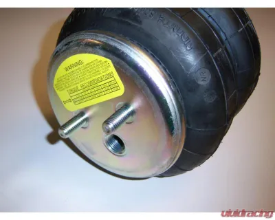 RideTech Air Spring Double Convoluted w/ 1 1/4" Port 224c - 90006873