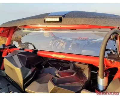 Spike Powersports Rear Windshield W/Vent Can-Am Maverick X3 Turbo R 2017 - 77-2300V-R