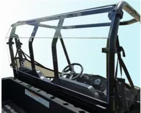 Spike Powersports Rear Windshield Polaris Ranger Crew 500 [Midsize] 2011-2013