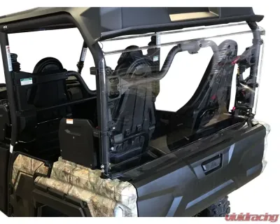 Spike Powersports Rear Windshield Clear Yamaha Yxf850 Wolverine X4 2018-2019 - 77-7340-R