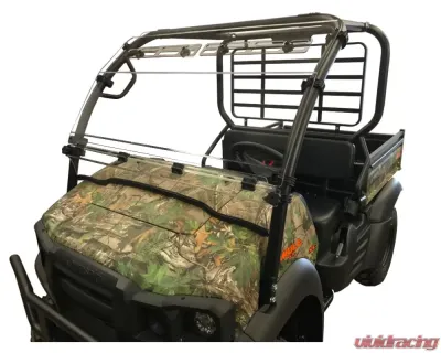 Spike Powersports Fold Windshield Kawasaki Kaf 400 Mule Sx 4X4 Xc Se 2017 - 77-8600