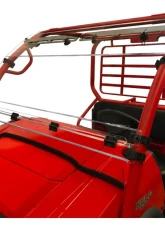 Spike Powersports Fold Windshield Kawasaki Kaf 400 Mule Sx 4X4 Xc Se 2017                                     - 77-8600 - Image 6