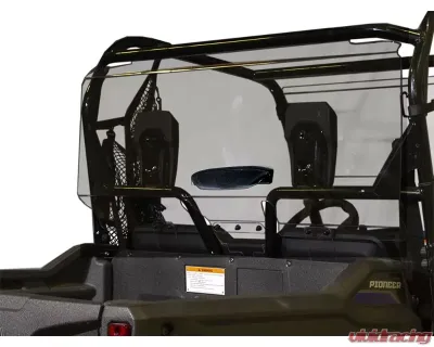 Spike Powersports Rear Tinted Vented Shield Gp Honda Pioneer 700 2014-2021 - 78-6007-R-T