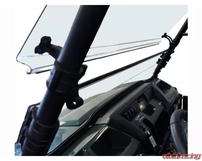 Spike Powersports D-2 Full Tilting Windshield Kawasaki Kaf 820 Mule Pro-Fx 2019 - MULEFXTWS1000
