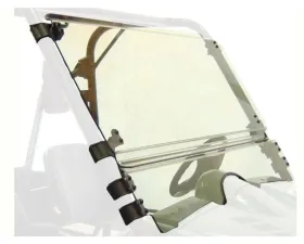 Spike Powersports D-2 Full Tilting Windshield Yamaha Yxr660F Rhino 660 2004-2007