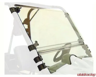 Spike Powersports D-2 Full Tilting Windshield Yamaha Yxr660F Rhino 660 2004-2007 - RHNWS1003