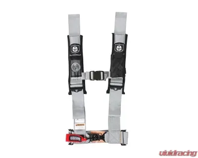 Pro Armor Silver 5 Point 3 Inch Harness with Sewn in Pads - A115230SV