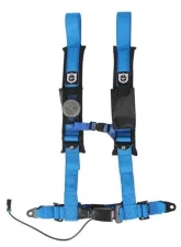 Pro Armor Blue 4 Point 2 Inch AutoStyle Harness (Driver Side)                                     - A16UH348BU - Image 3