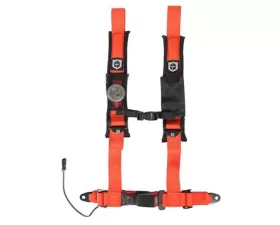 Pro Armor Orange 4 Point 2 Inch AutoStyle Harness (Driver Side)