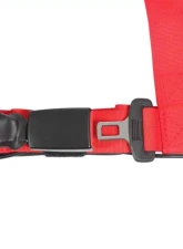 Pro Armor Red 4 Point 2 Inch AutoStyle Harness (Driver Side)                                     - A16UH348RD - Image 2