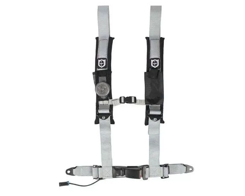 Pro Armor Silver 4 Point 2 Inch AutoStyle Harness (Driver Side) - A16UH348SV