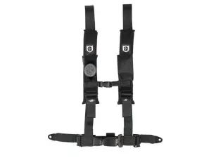 Pro Armor Black 4 Point 2 Inch AutoStyle Harness (Passenger Side)