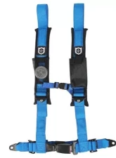 Pro Armor Blue 4 Point 2 Inch AutoStyle Harness (Passenger Side)                                     - A16UH349BU - Image 3