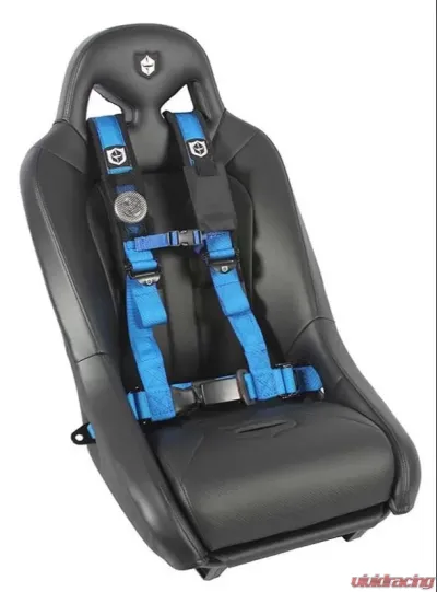Pro Armor Blue 4 Point 2 Inch AutoStyle Harness (Passenger Side) - A16UH349BU