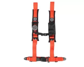 Pro Armor Orange 4 Point 2 Inch AutoStyle Harness (Passenger Side)