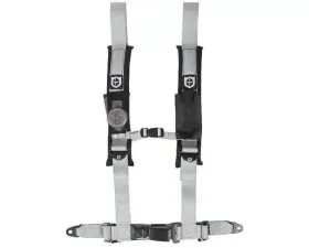 Pro Armor Silver 4 Point 2 Inch AutoStyle Harness (Passenger Side)