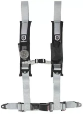 Pro Armor Silver 4 Point 2 Inch AutoStyle Harness (Passenger Side)                                     - A16UH349SV - Image 3