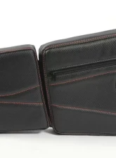 Pro Armor Orange Stock Front Door Bags with Knee Pads For Polaris RZR 2014-2020                                     - P141054OR - Image 3