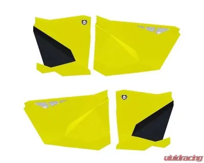 Pro Armor Lime Squeeze Doors For Polaris RZR Pro XP 4 2020 - P1910D003LSQ