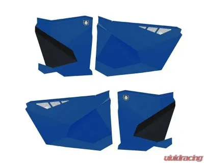 Pro Armor Polaris Blue Doors Fo Polaris RZR Pro XP 4 2020 - P1910D003PB