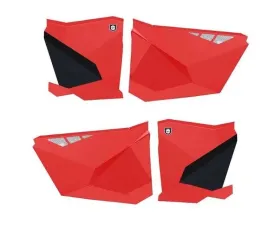 Pro Armor Red Doors For Polaris RZR Pro XP 4 2020