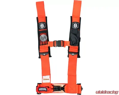Pro Armor 5pt Harness 3" Pads Orange - A115230OR