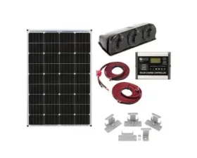 Zamp Solar 115-Watt Roof Mount Solar Panel Kit