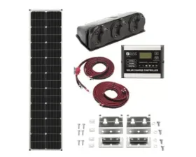 Zamp Solar 90-Watt Long Roof Mount Solar Panel Kit