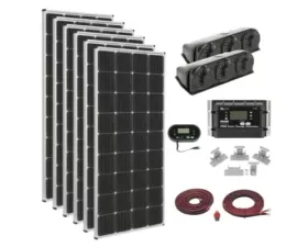 Zamp Solar 1020-Watt Roof Mount Solar Panel Kit