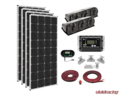 Zamp Solar 680-Watt Roof Mount Solar Panel Kit - KIT2014